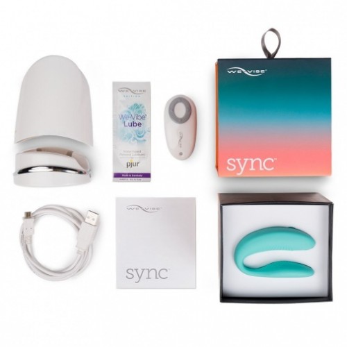 We-Vibe Sync 情侶共用震動器 (湖水藍色)